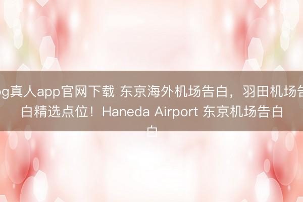 bg真人app官网下载 东京海外机场告白，羽田机场告白精选点位！Haneda Airport 东京机场告白
