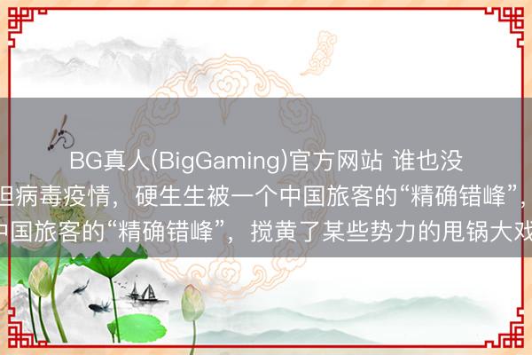 BG真人(BigGaming)官方网站 谁也没预见，一场全球紧盯的汉坦病毒疫情，硬生生被一个中国旅客的“精确错峰”，搅黄了某些势力的甩锅大戏。