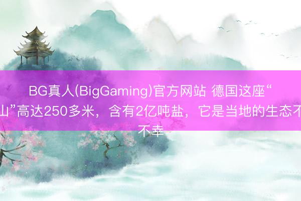 BG真人(BigGaming)官方网站 德国这座“盐山”高达250多米，含有2亿吨盐，它是当地的生态不幸