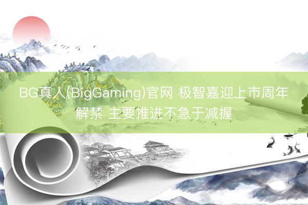 BG真人(BigGaming)官网 极智嘉迎上市周年解禁 主要推进不急于减握